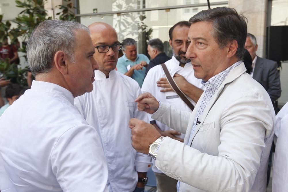 Acte de presentació de la gala Michelin 2017 a Girona