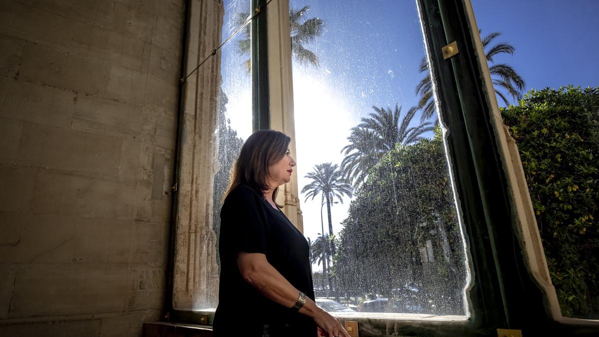 Francina Armengol, en el Consolat de Mar