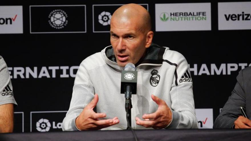 Zidane: &quot;Nos ha faltado todo, sobre todo intensidad&quot;