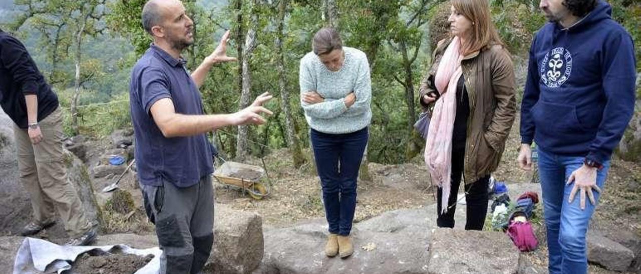 Adolfo Fernández, Patricia Valle, Cristina Cid y Virxilio Rodríguez.