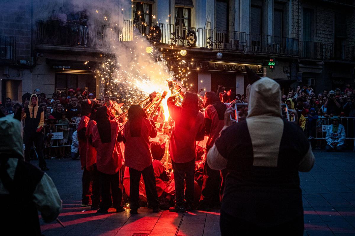 Imatges de la Moscada i el Correfoc infantil de la Festa Major de Manresa 2026 Imatges de la Moscada i el Correfoc infantil de la Festa Major de Manresa 2026