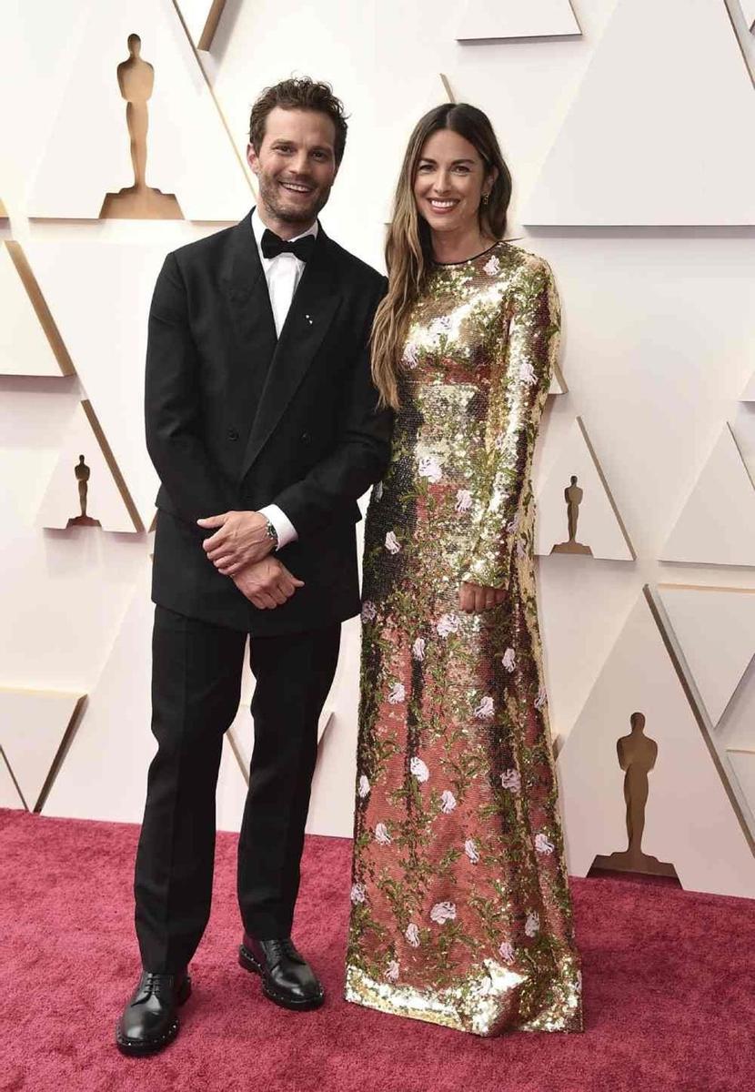 Premios Oscar 2022: Jamie Dornan y Amelia Warner