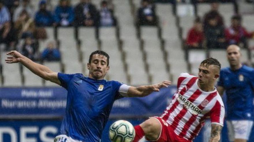 Imagen del Oviedo-Girona.