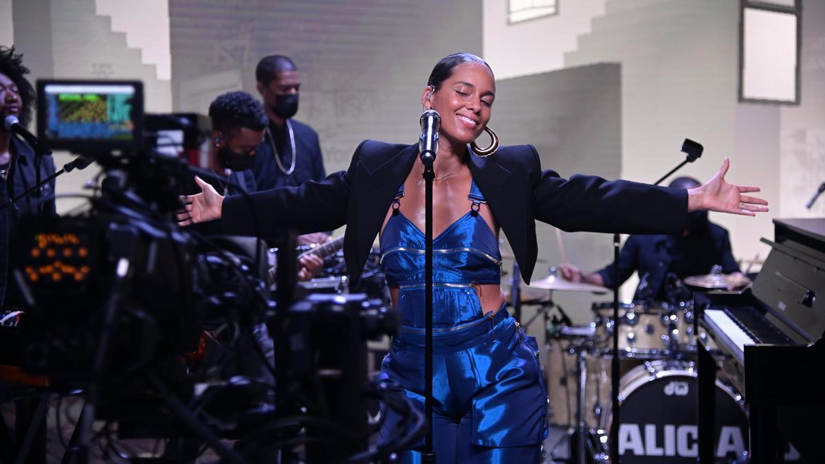 American Express UNSTAGED X Alicia Keys Performance