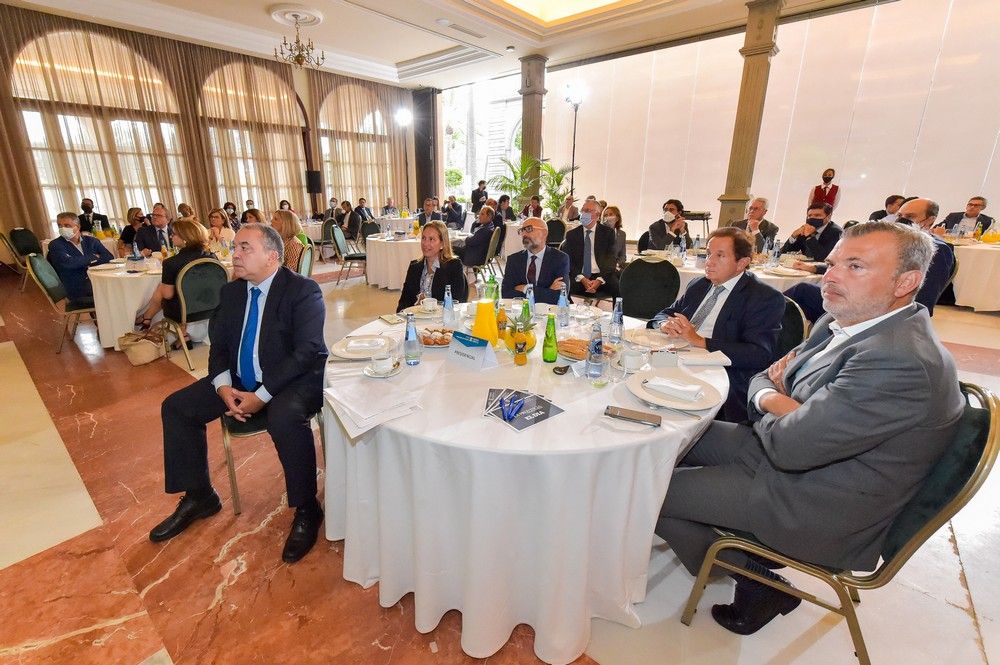 Augusto Hidalgo, en el Foro de Prensa Ibérica en Canarias