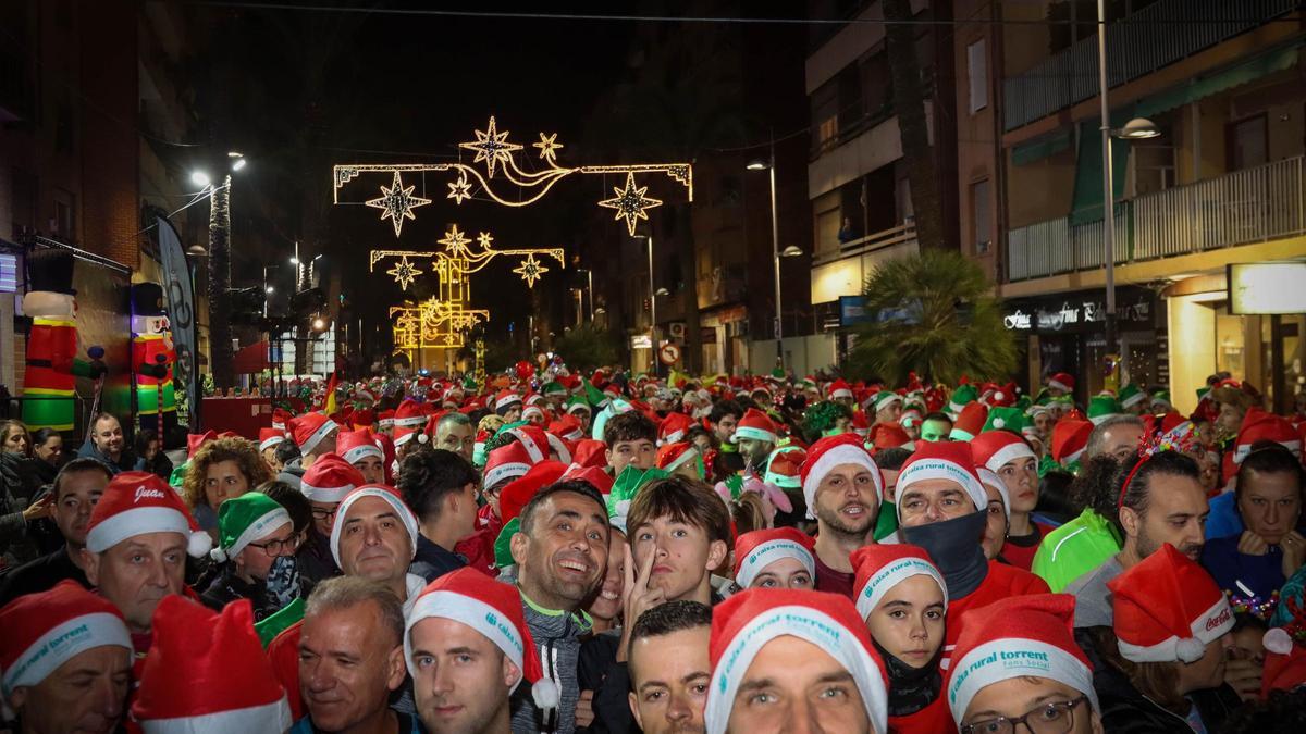 Imagen de archivo de la San Silvestre 2024 en Torrent.