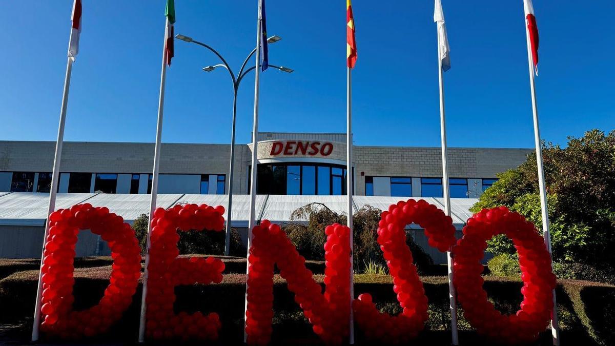 Denso Sistemas Térmicos España el día en que se celebró su 20 aniversario en Vigo.