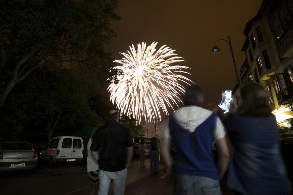 Fin de fiesta en Avilés.