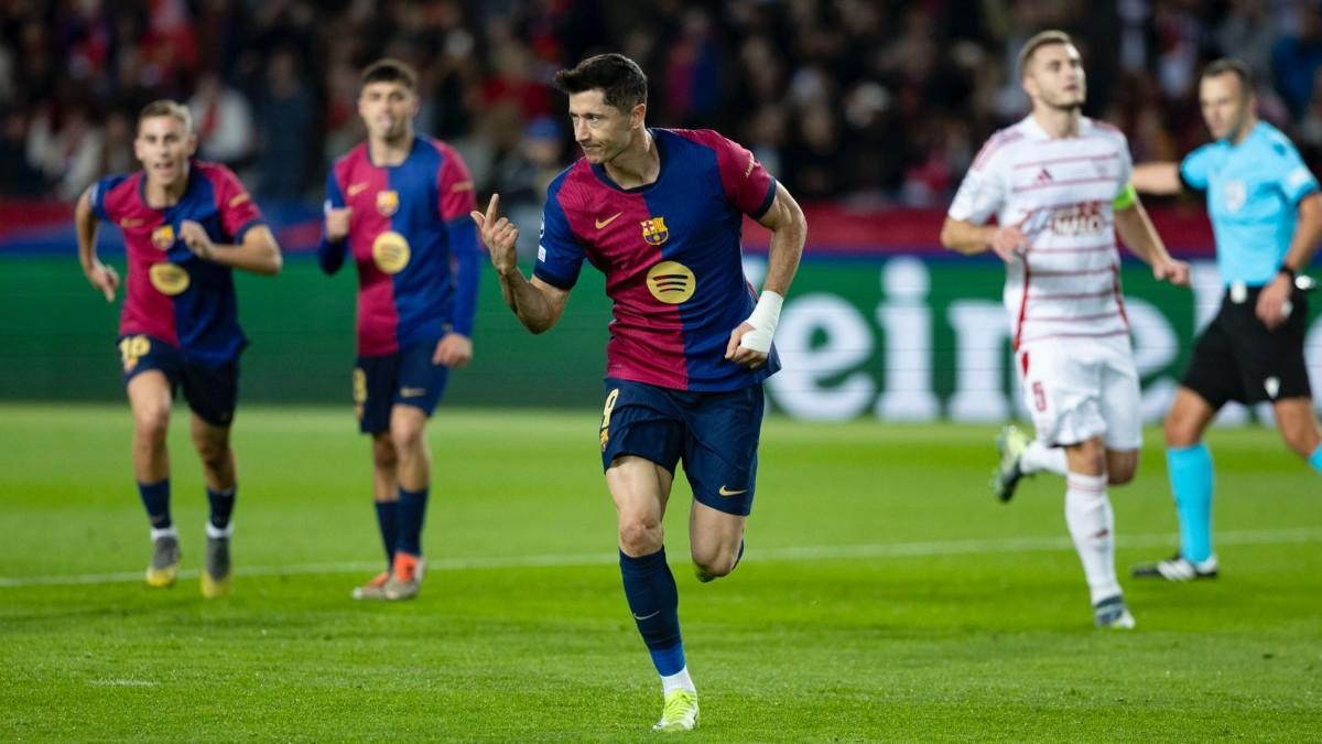 Lewandowski llega a los 100 goles en Champions League