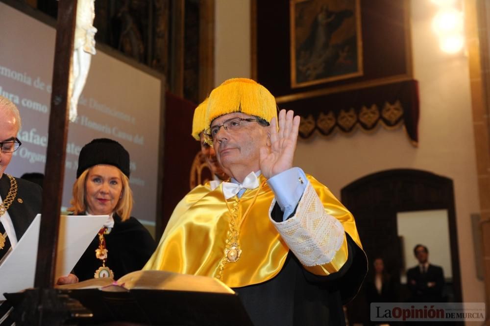 El fundador de la Organización Nacional de Trasplantes, Rafael Matesanz, es investido doctor Honoris Causa por la UCAM