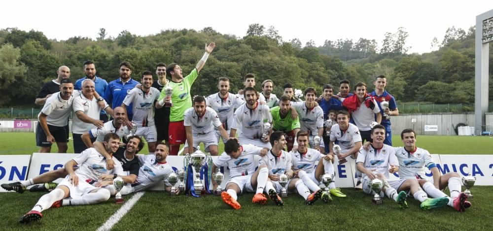 Partido de Copa Federación entre en Langreo y el Marino