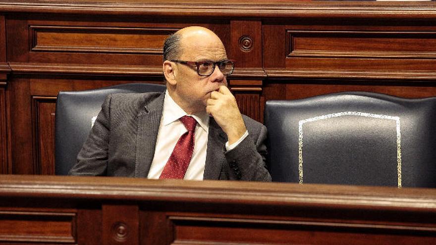 José Miguel Barragán, en el Parlamento.