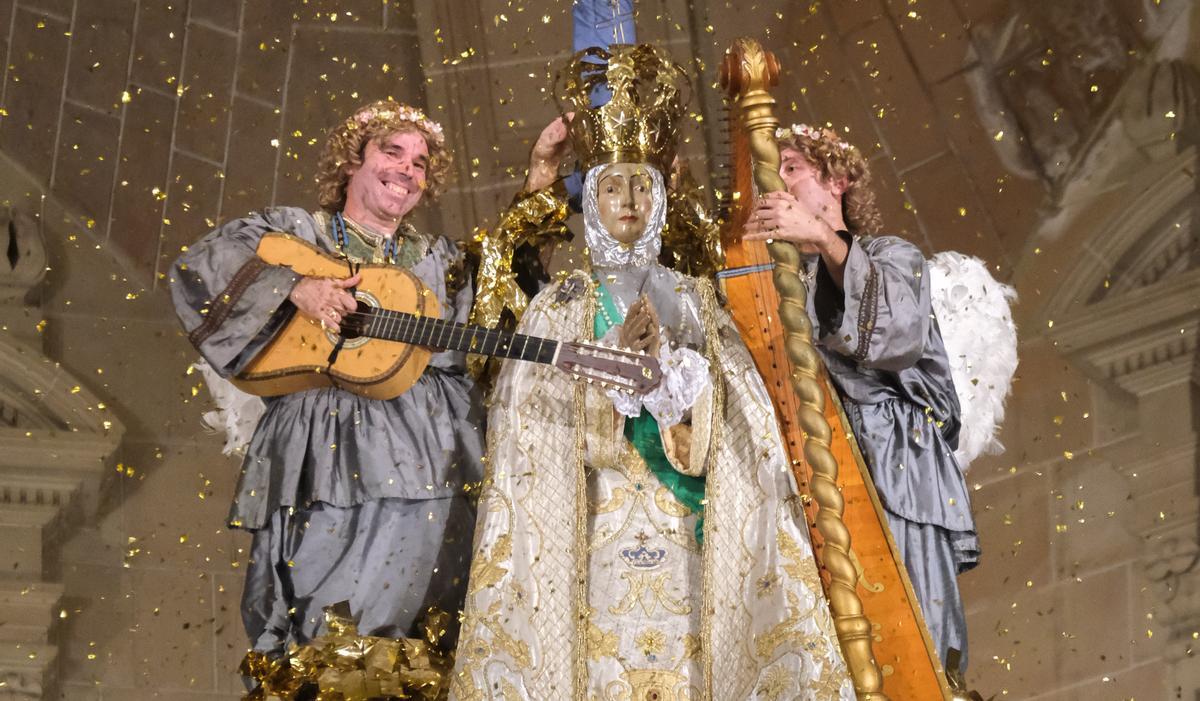 Coronación de la patrona de Elche, la Virgen de la Asunción