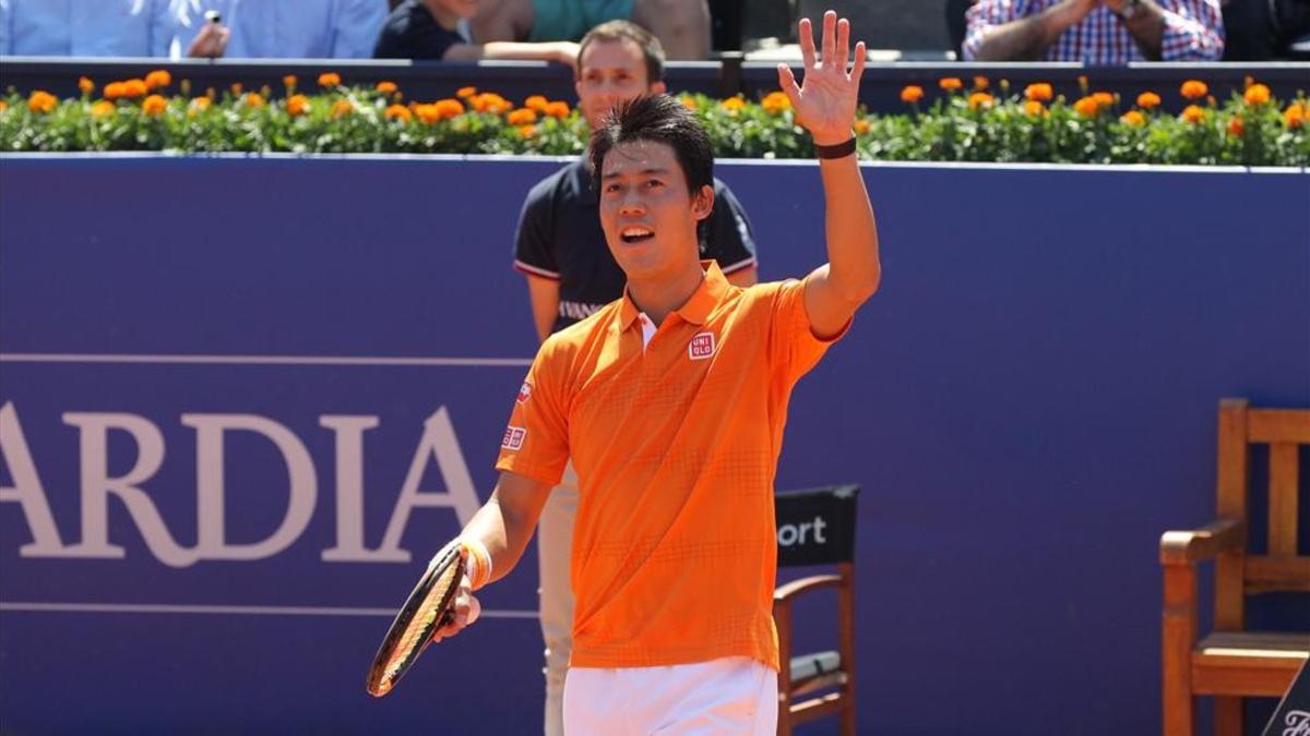 Kei Nishikori fue campeón en 2014 y 2015 y finalista el año pasado ante Rafa Nadal