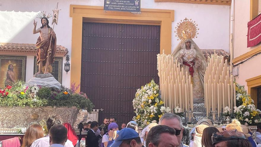 Cristo Resucitado y la Virgen de la Alegría, en Puente Genil.