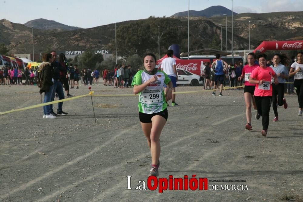 Final  regional de campo a través, juvenil