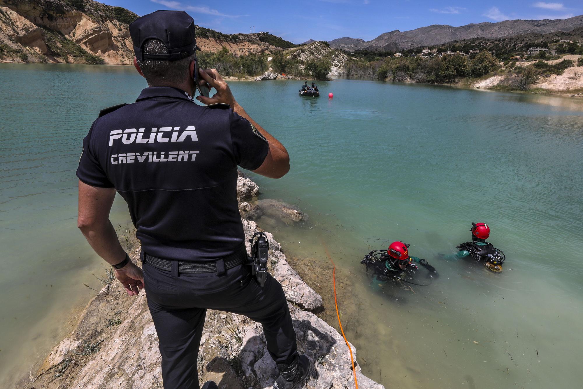 Un joven se ahoga en el pantano de Crevillent mientras nadaba con un amigo