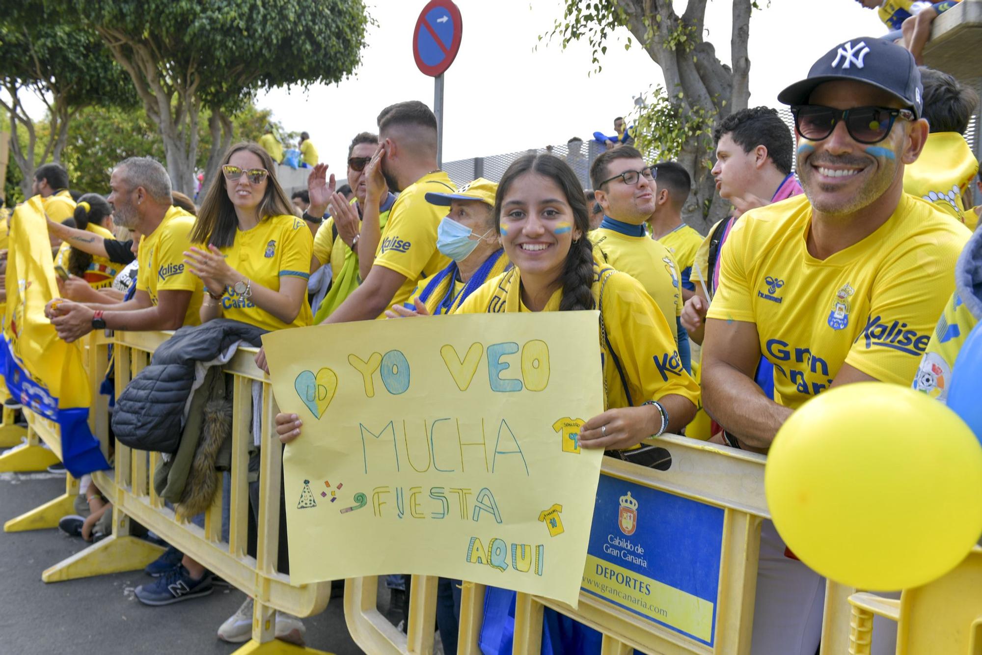 Ambiente previo al UD Las Palmas - Alavés