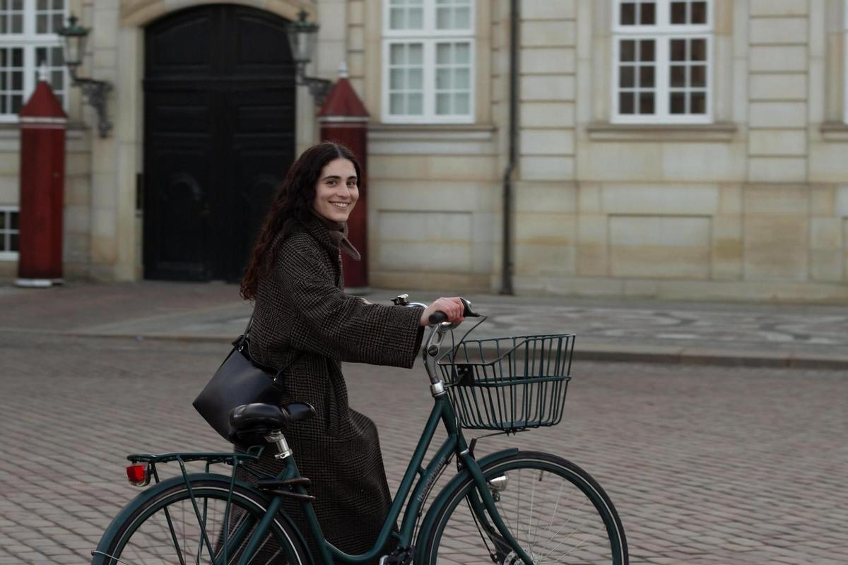 Cristina Rodríguez, barcelonesa de 27 años, en Copenhague, donde reside y trabaja.