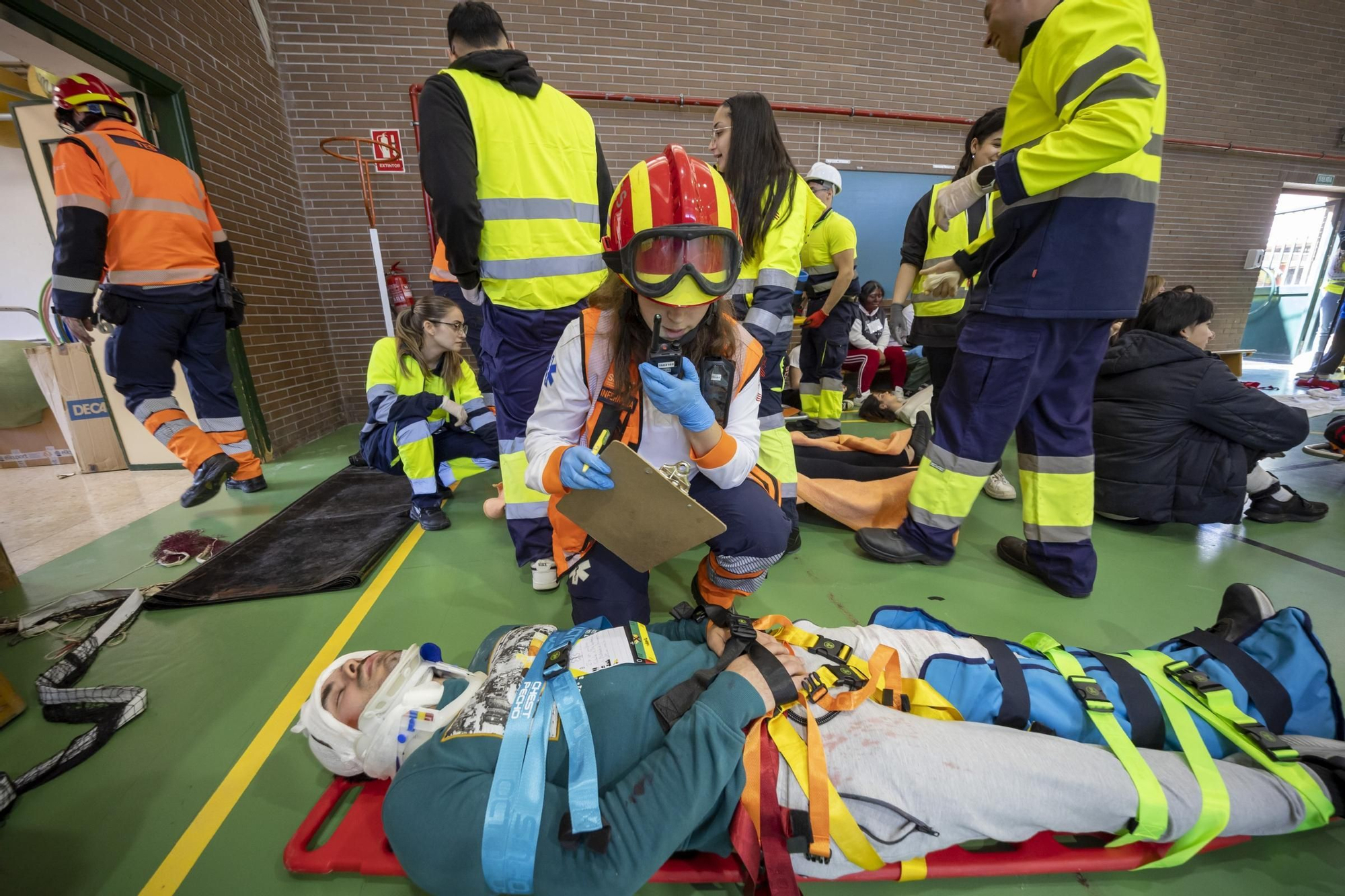 Así ha sido el simulacro de terremoto en Torrevieja coincidiendo con el aniversario del catastrófico seísmo de 1829