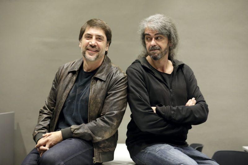 Javier Bardem visita Zaragoza