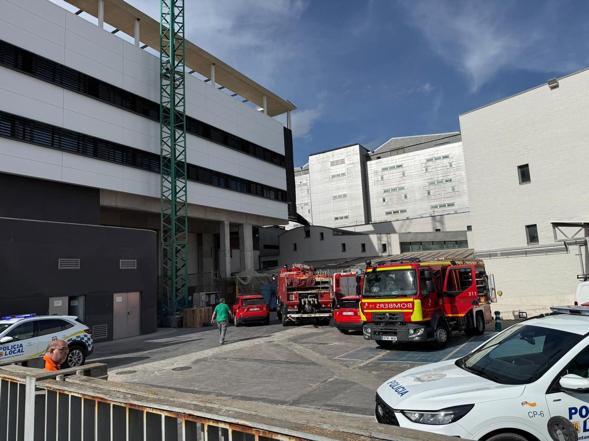 Incendio en el hospital de Manacor