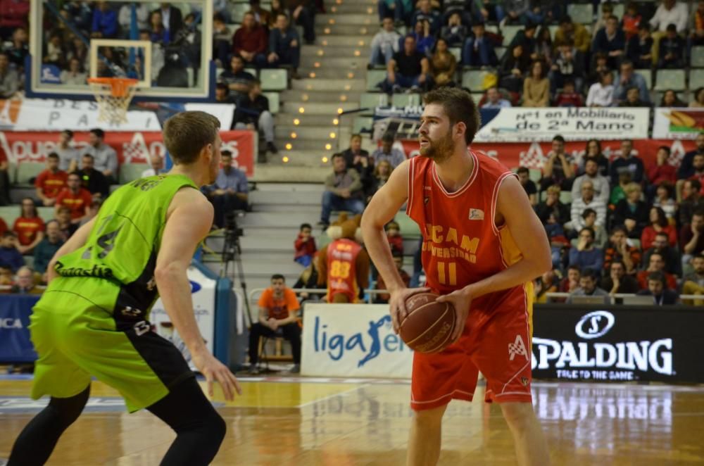 Baloncesto: El UCAM - Gipuzkoa, en imágenes