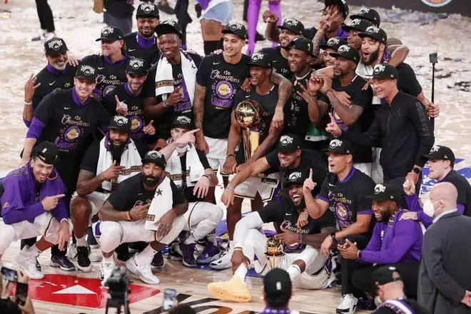 Las mejores imágenes de Los Angeles Lakers campeones de la NBA 2020
