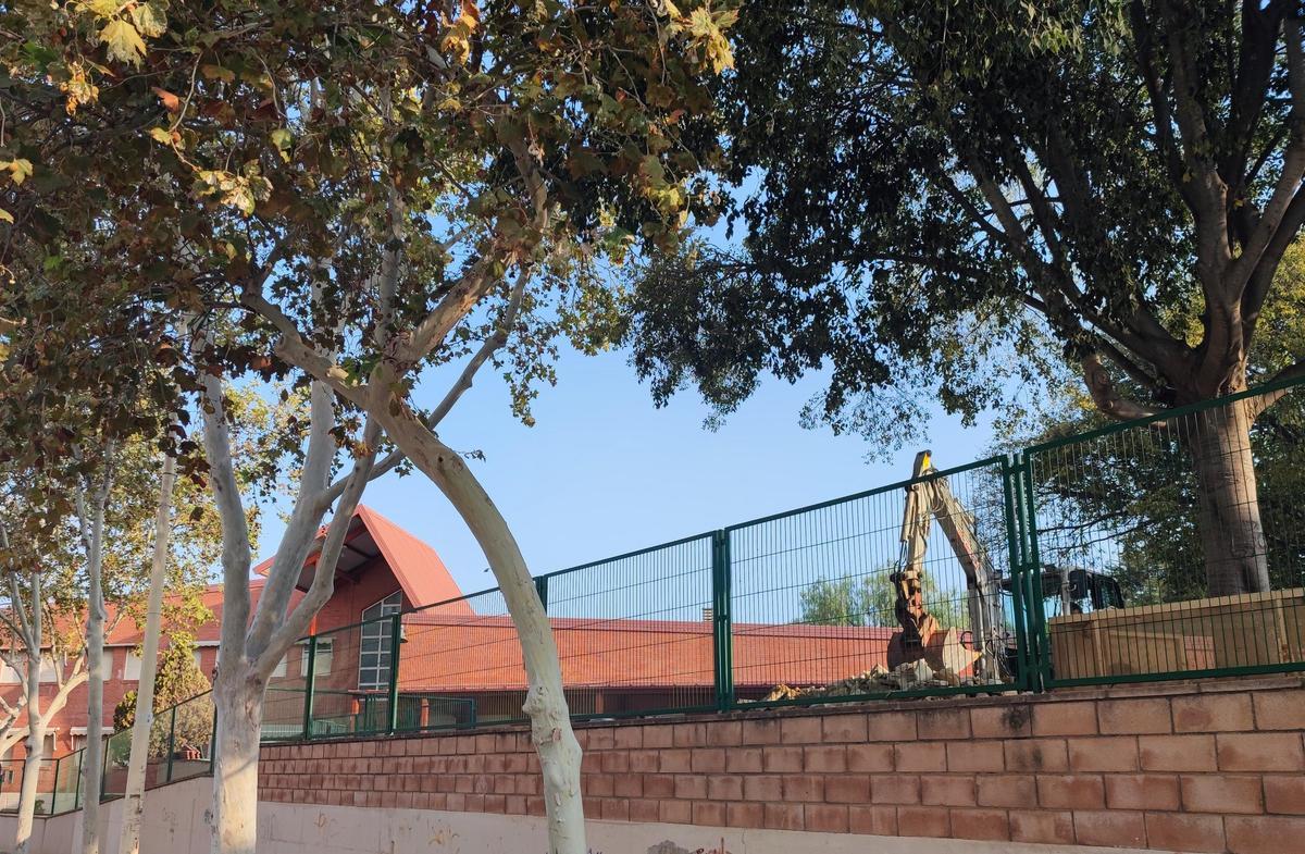 Inicio de obras en el CEIP Enric Valor de Manises