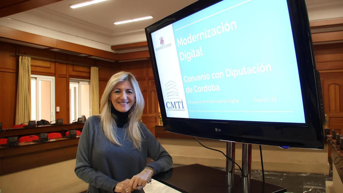 La delegada de Modernización Digital, Lourdes Morales.
