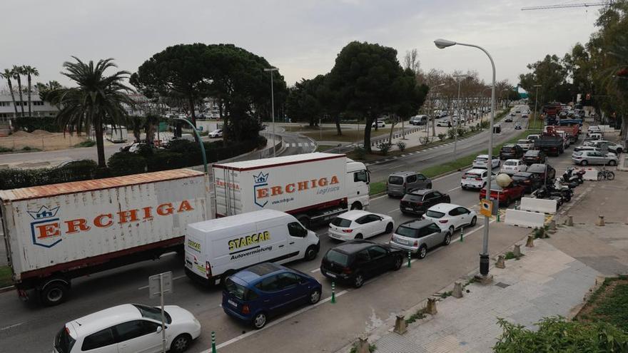 Transportistas en Palma