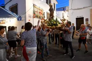 La Nucia cierra su día grande con la procesión en honor a la Mare de Déu y Sant Roc