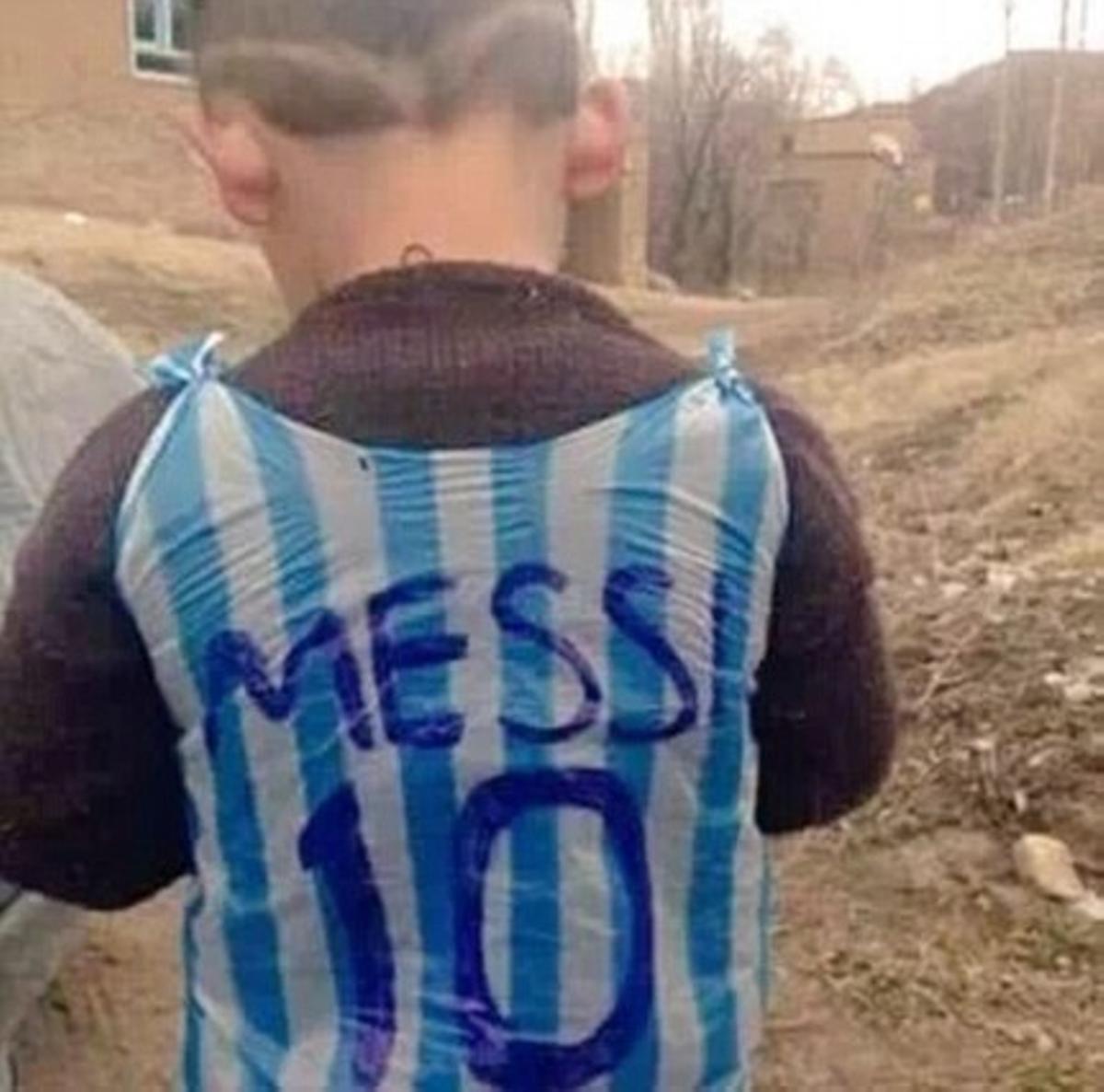 El niño iraquí fan de Messi que ha emocionado a la red