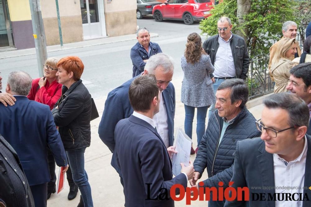 Ejecutiva abierta del PSOE en Cehegín