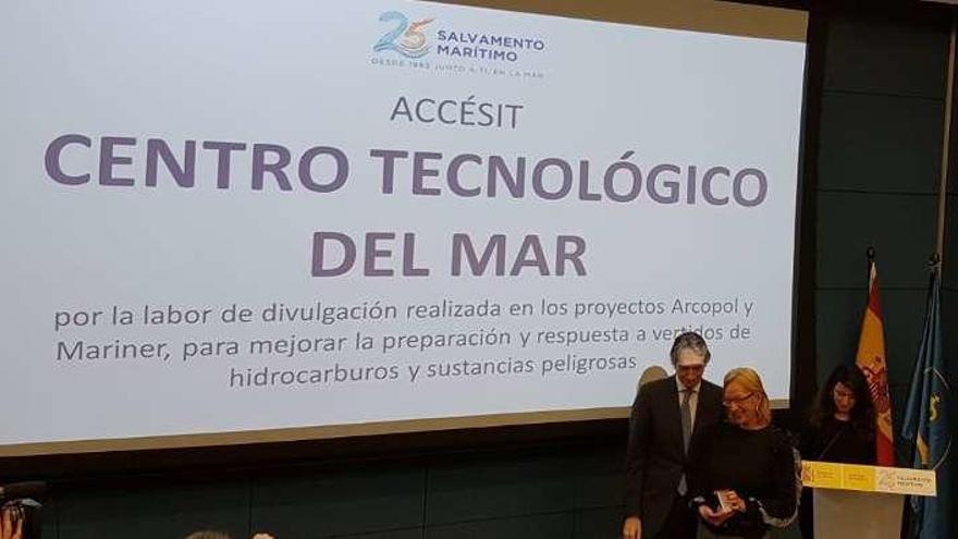 Premio al Centro Tecnolóxico do Mar por su lucha contra la contaminación