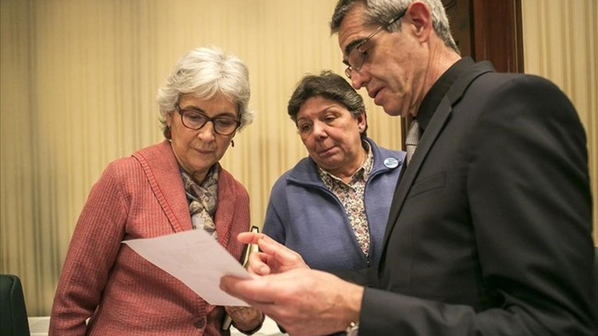 Muriel Casals, en la constitución de las comisiones del Parlament de Catalunya en 2016.