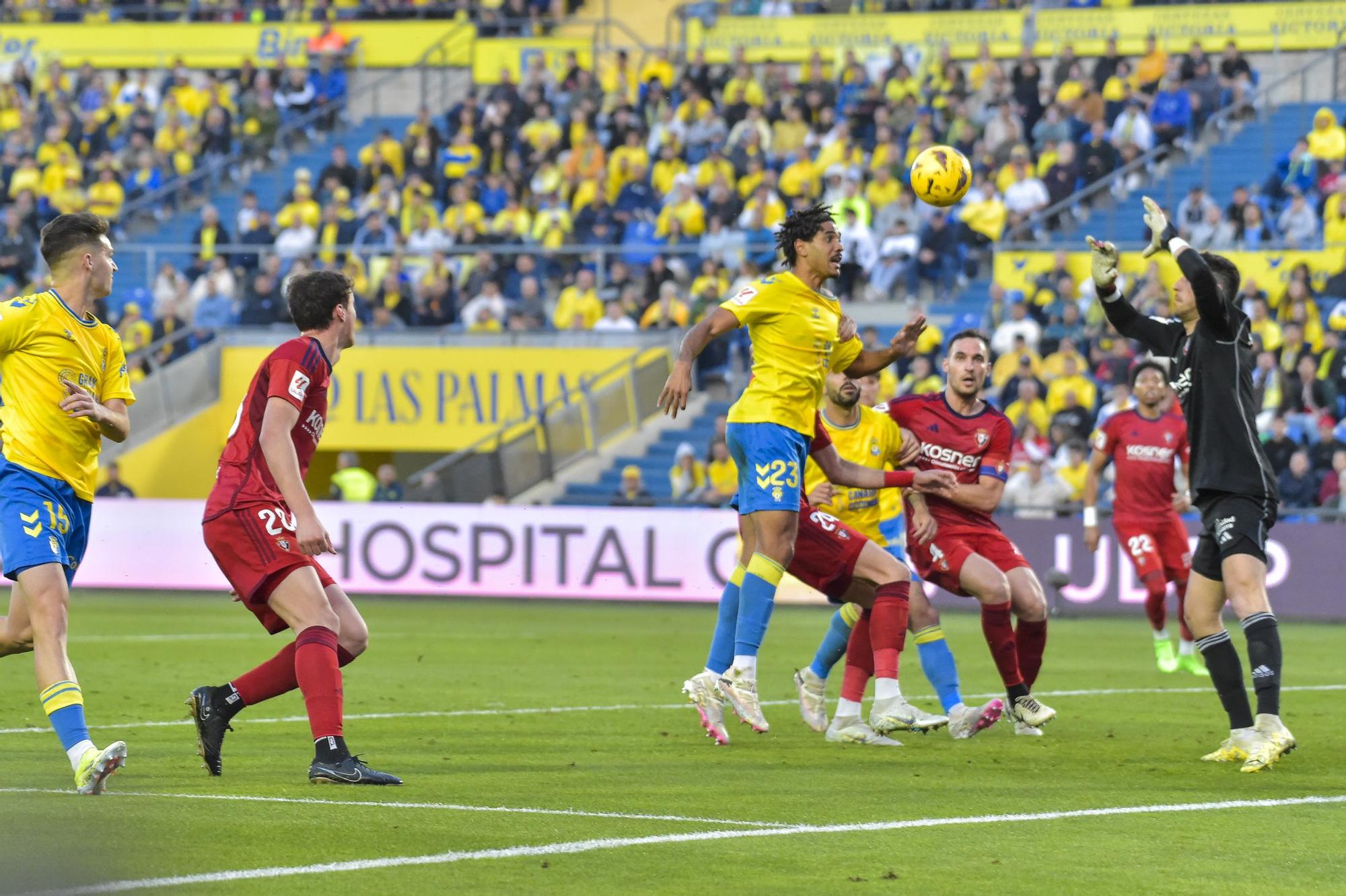 El partido UD Las Palmas-CA Osasuna, en imágenes