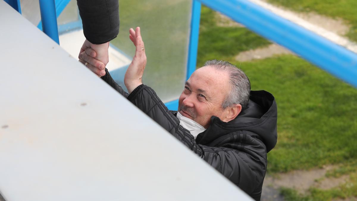 JIM, durante un entrenamiento de esta temporada en la Ciudad Deportiva.