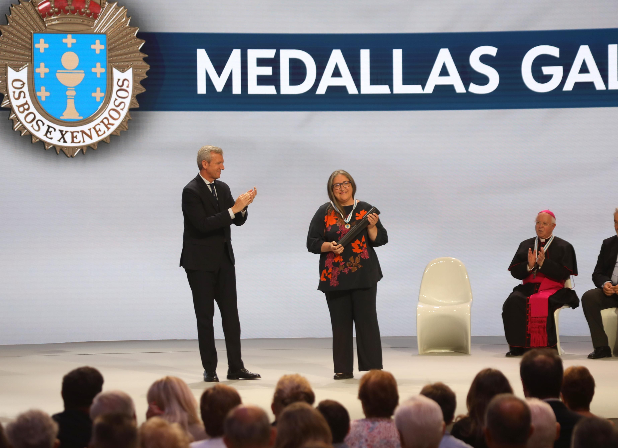 Acto de entrega de las Medallas de Galicia 2022