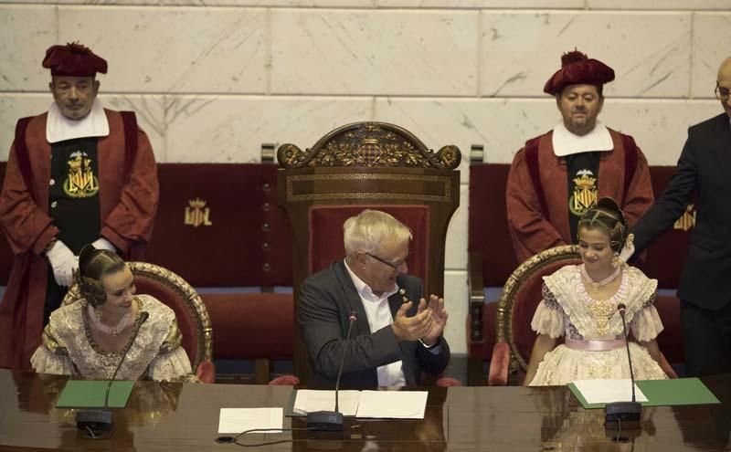 Proclamación de las falleras mayores de València 2020