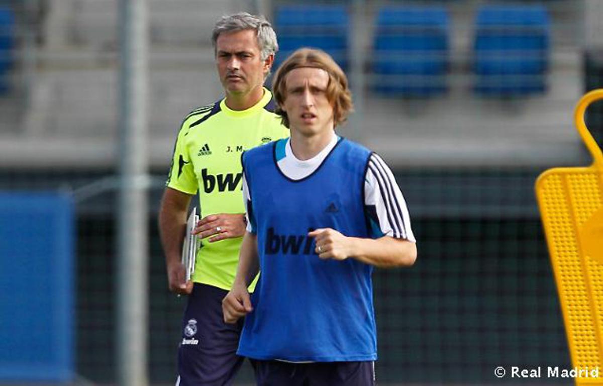 Luka Modric tuvo a Mourinho como entrenador en el Real Madrid