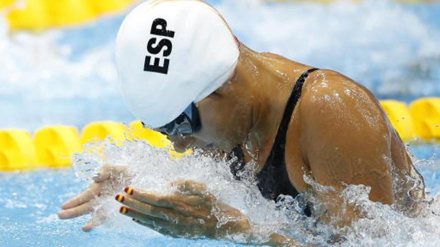 Medalla de oro para Michelle Alonso en natación