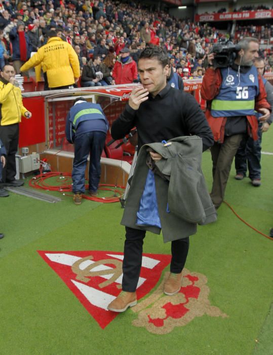 El partido entre el Sporting y el Alavés, en imágenes