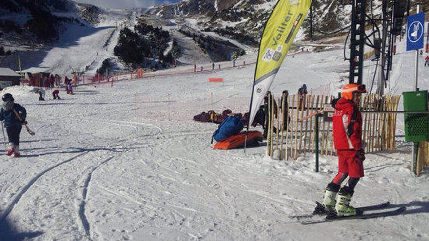 Les pistes de Vallter 2000.