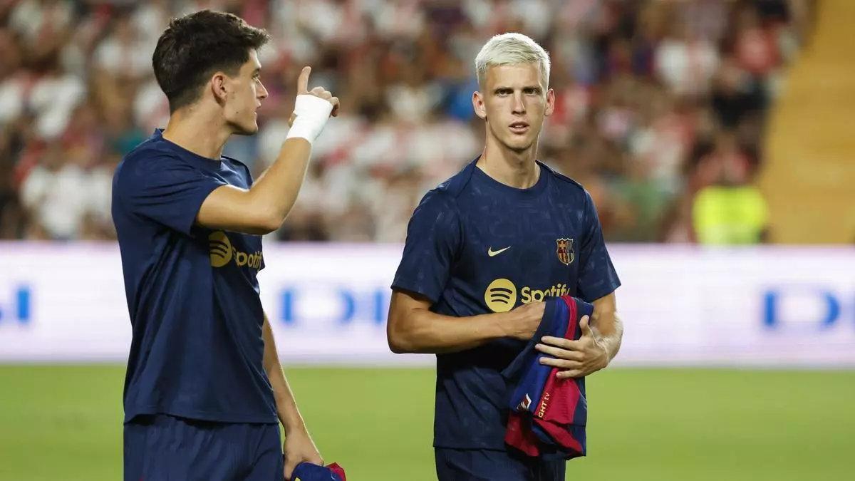 Pau Víctor y Dani Olmo.
