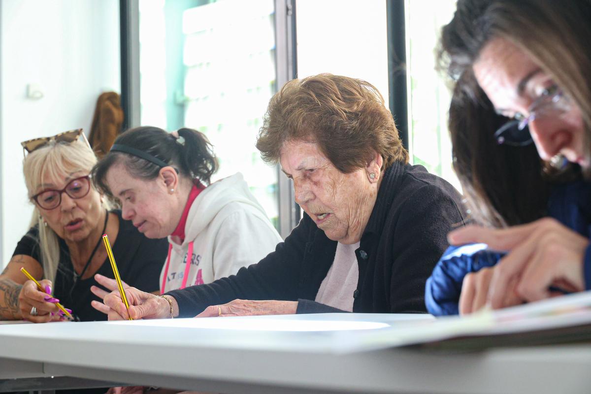 Participantes en uno de los talleres