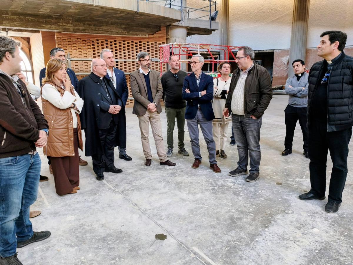 GALERÍA I El avance de las obras de la 'Sagrada Familia' de Benicàssim en imágenes