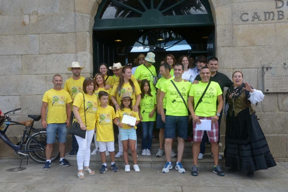 Herdeiros da Crus pondrá el broche de oro a una jornada de hermanamiento vinícola y entrega de premios a las mejores camisetas del Albariño.