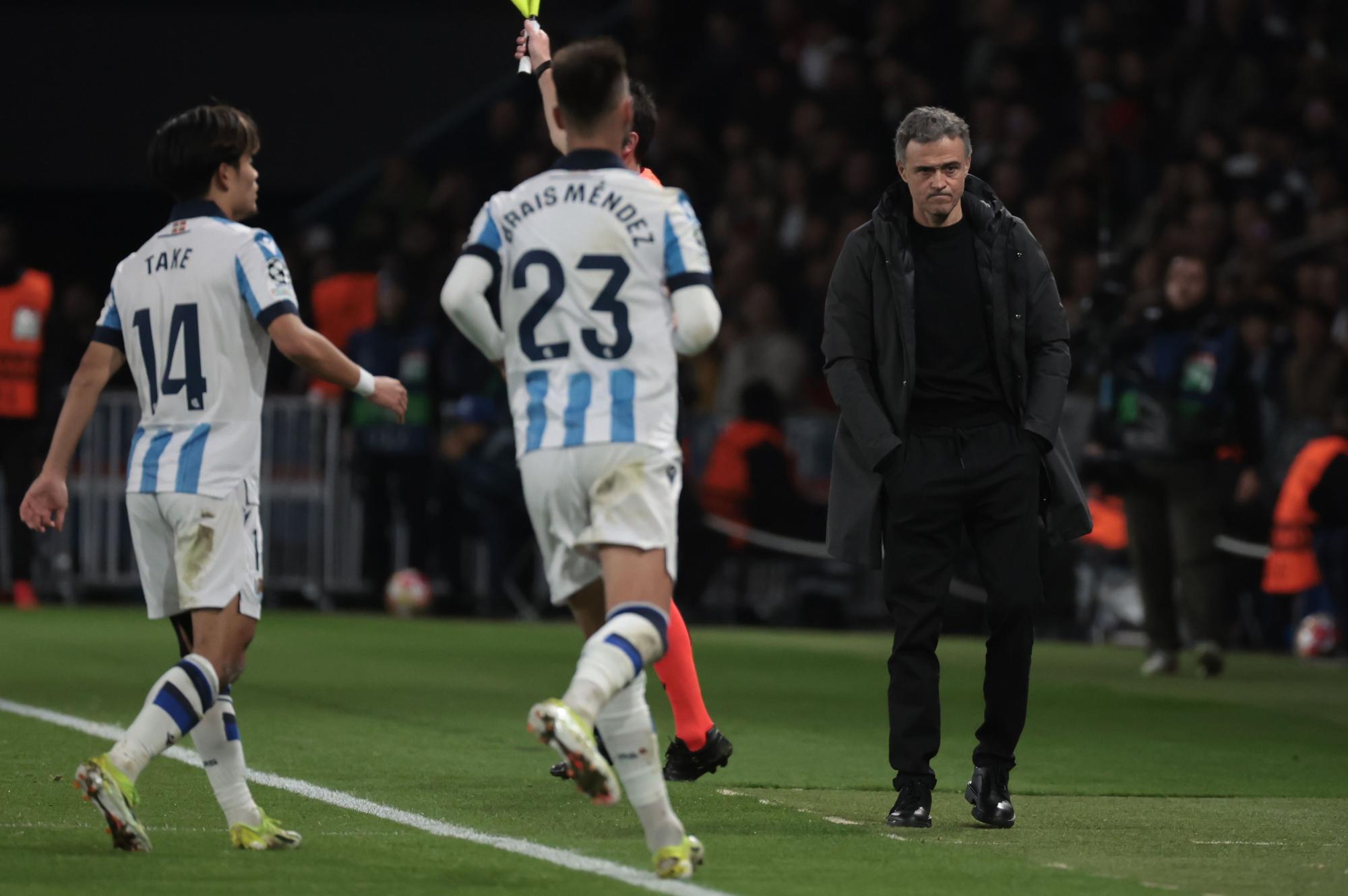 UEFA Champions League Round of 16, 1st leg - PSG vs Real Sociedad