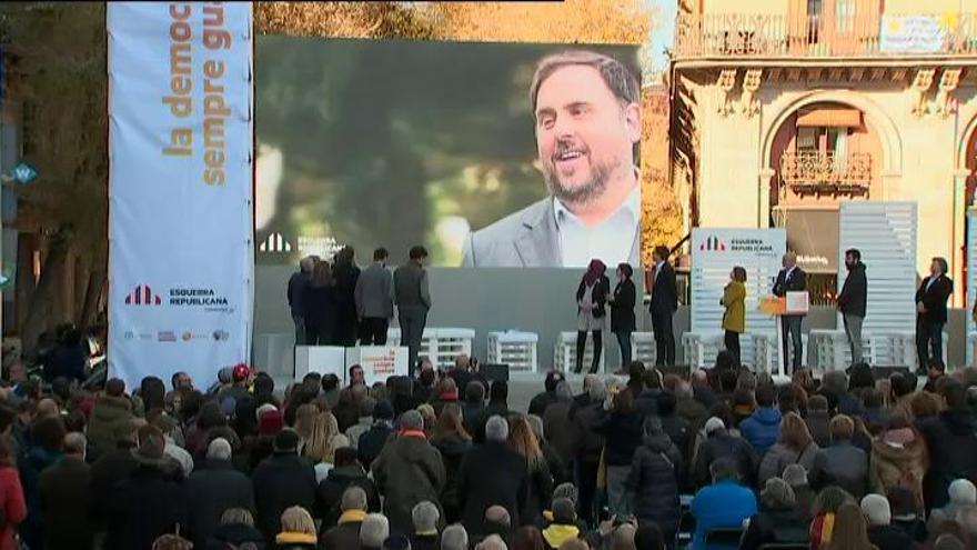 Junqueras, desde la cárcel: &quot;No dejaremos que pasen la apisonadora&quot;